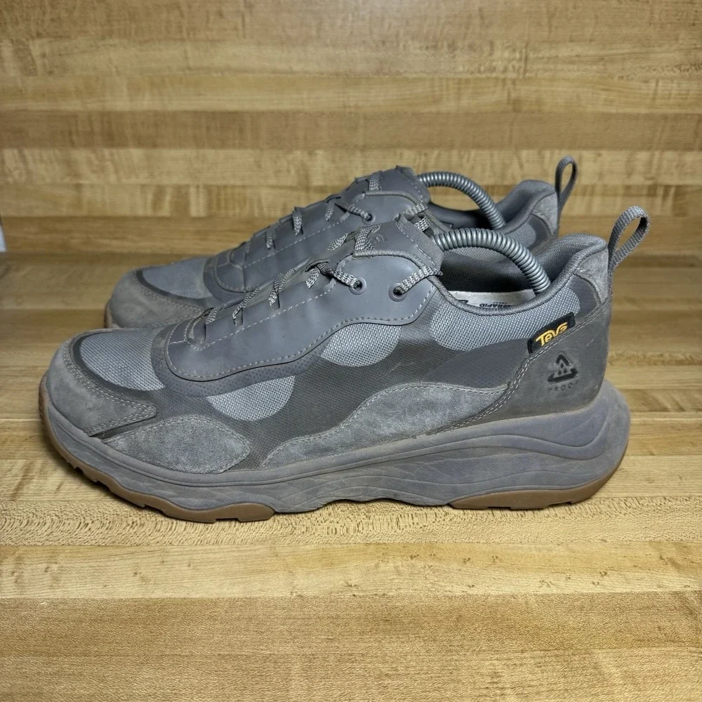 TEVA GeoTrecca Low RP 1134373 Rapid Proof Waterproof Dark Grey Mens Size 10